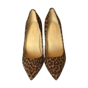 Nine West Leopard Print Women's Heels, Size 7